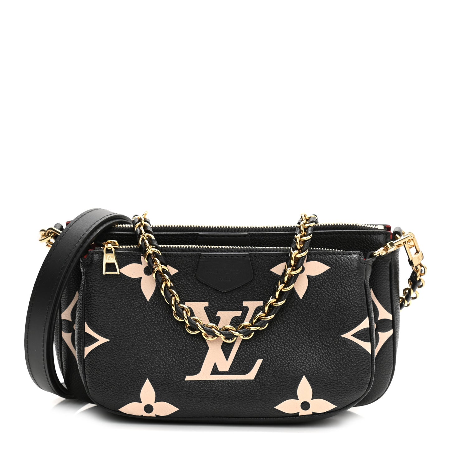 Empreinte Monogram Giant Multi Pochette Accessories Black Beige