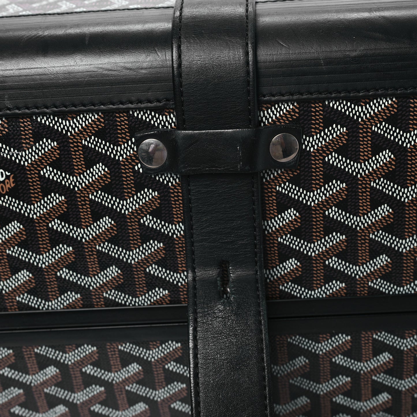 Goyardine Bourget PM Black