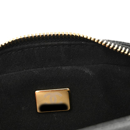 Chanel Caviar Quilted CC Vanity Case Black 11 of 12