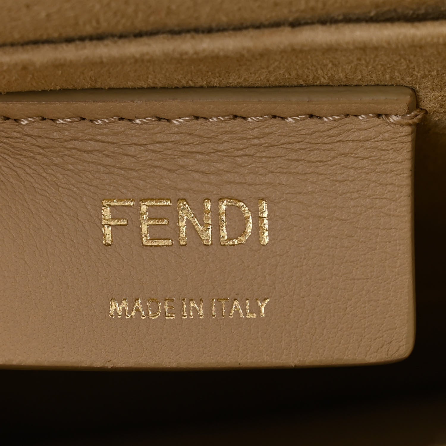 Fendi Vitello Liberty Velvet FF Multicolor Kan I Shoulder Bag Multicolor Cuoio 6 of 10