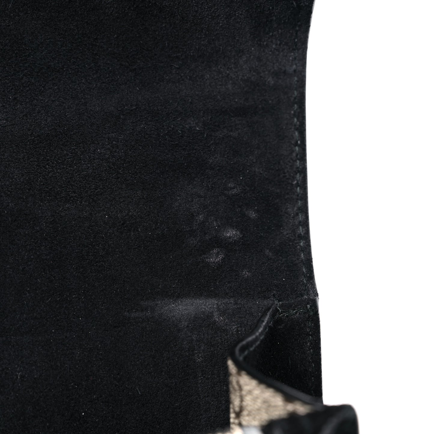 GG Supreme Monogram Medium Dionysus Shoulder Bag Black