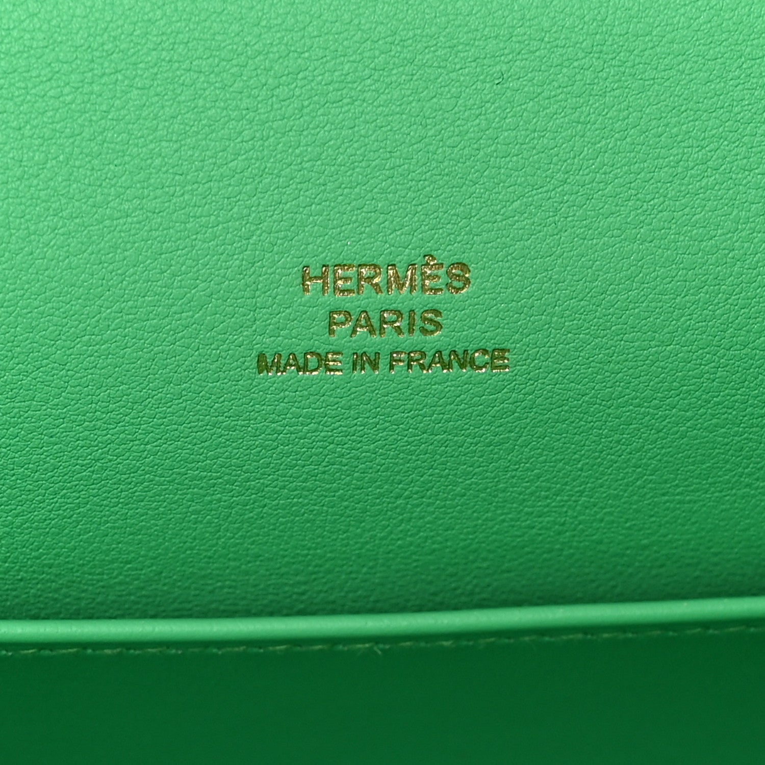 Hermes Swift Kelly Pochette Clutch Vert Comics 7 of 12