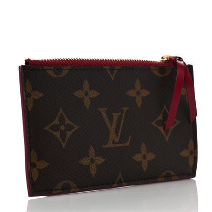 Louis Vuitton Monogram Zipped Card Holder Fuchsia 3 of 6