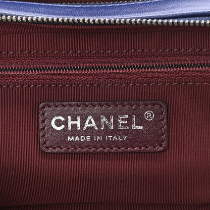 Chanel Lambskin Quilted Mini Coco Boy Camera Bag Blue 7 of 11