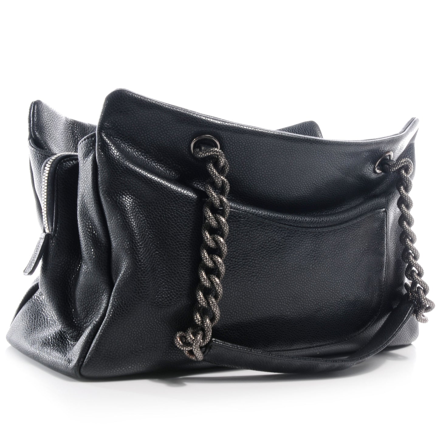 Caviar 31 Large Tote Black