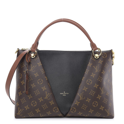 Louis Vuitton Monogram V Tote MM Black 1 of 11