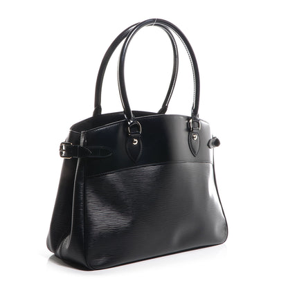 Louis Vuitton Epi Passy GM Black 3 of 7