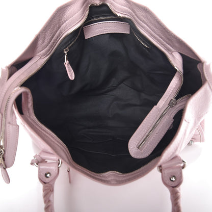 Balenciaga Agneau Giant 12 Silver Hardware City Rose Poudre Rose Petunia 6 of 13