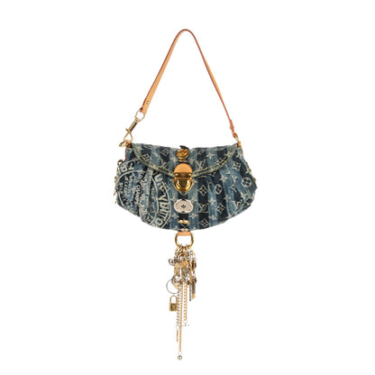Louis Vuitton Denim Raye Judy Blame Mini Pleaty 3 of 8