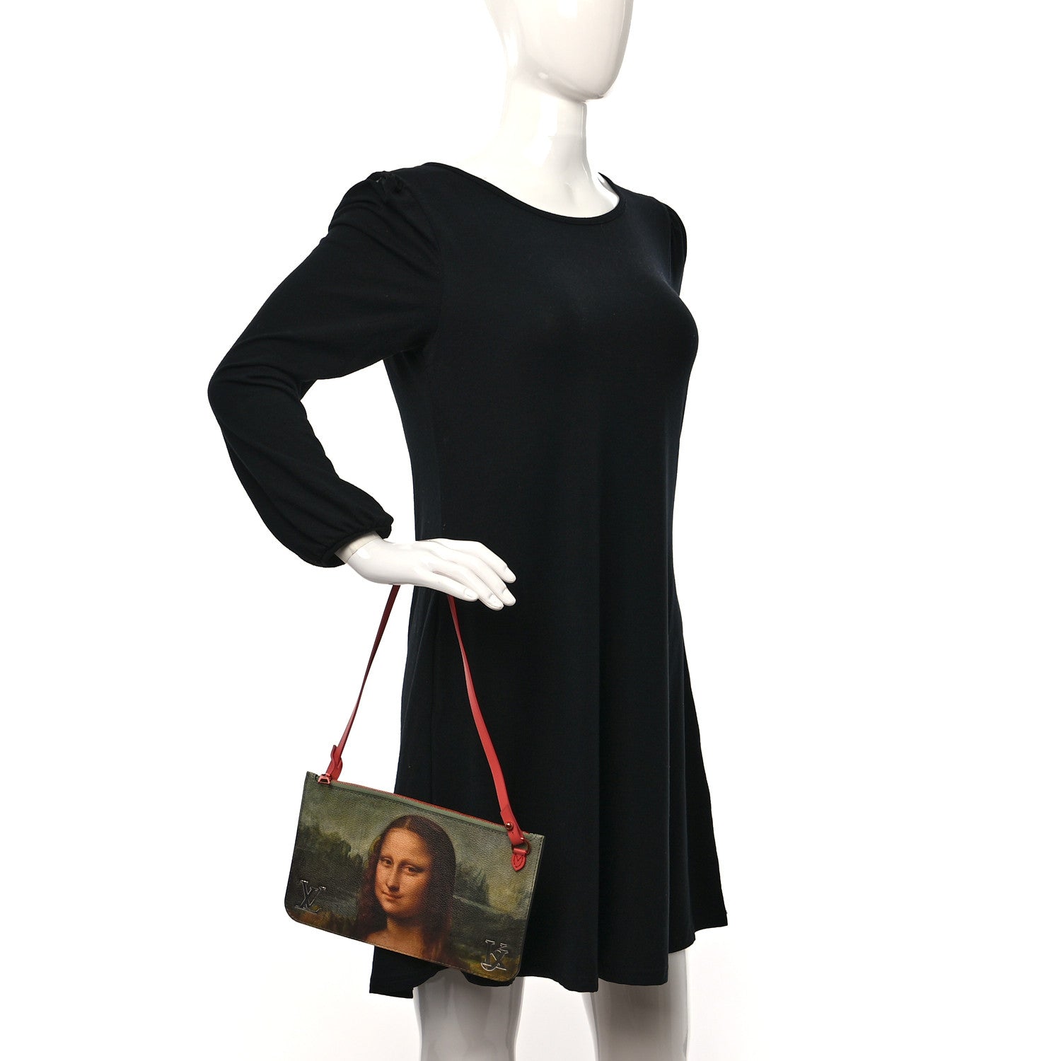 Louis Vuitton Masters Da Vinci Neverfull MM Pochette 3 of 8