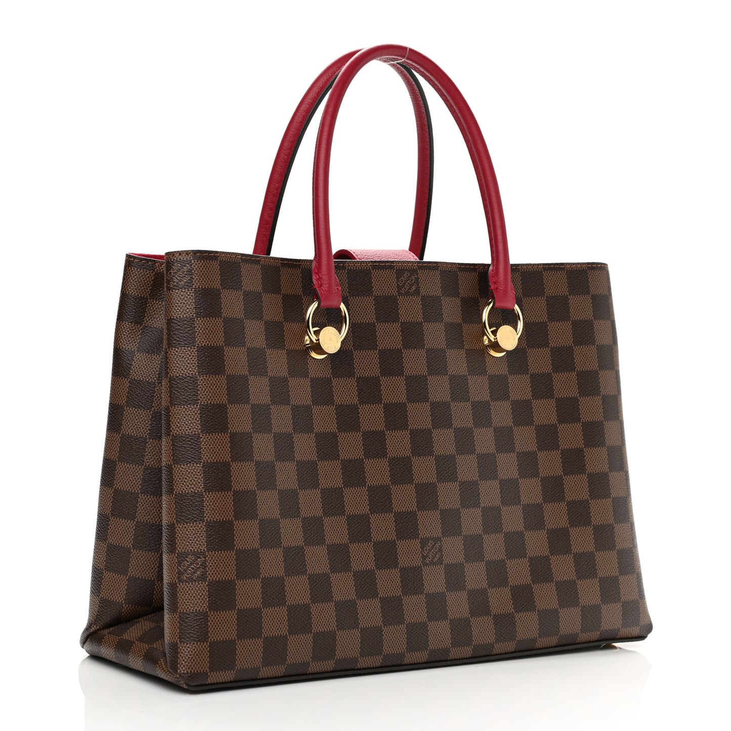 Damier Ebene LV Riverside Lie De Vin