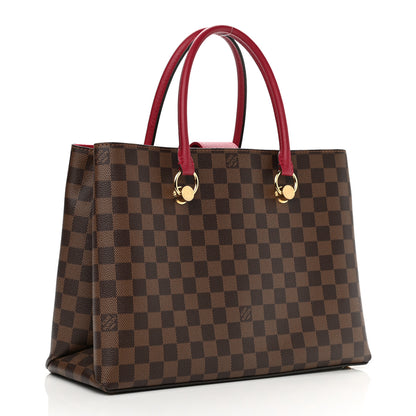 Louis Vuitton Damier Ebene LV Riverside Lie De Vin 3 of 10
