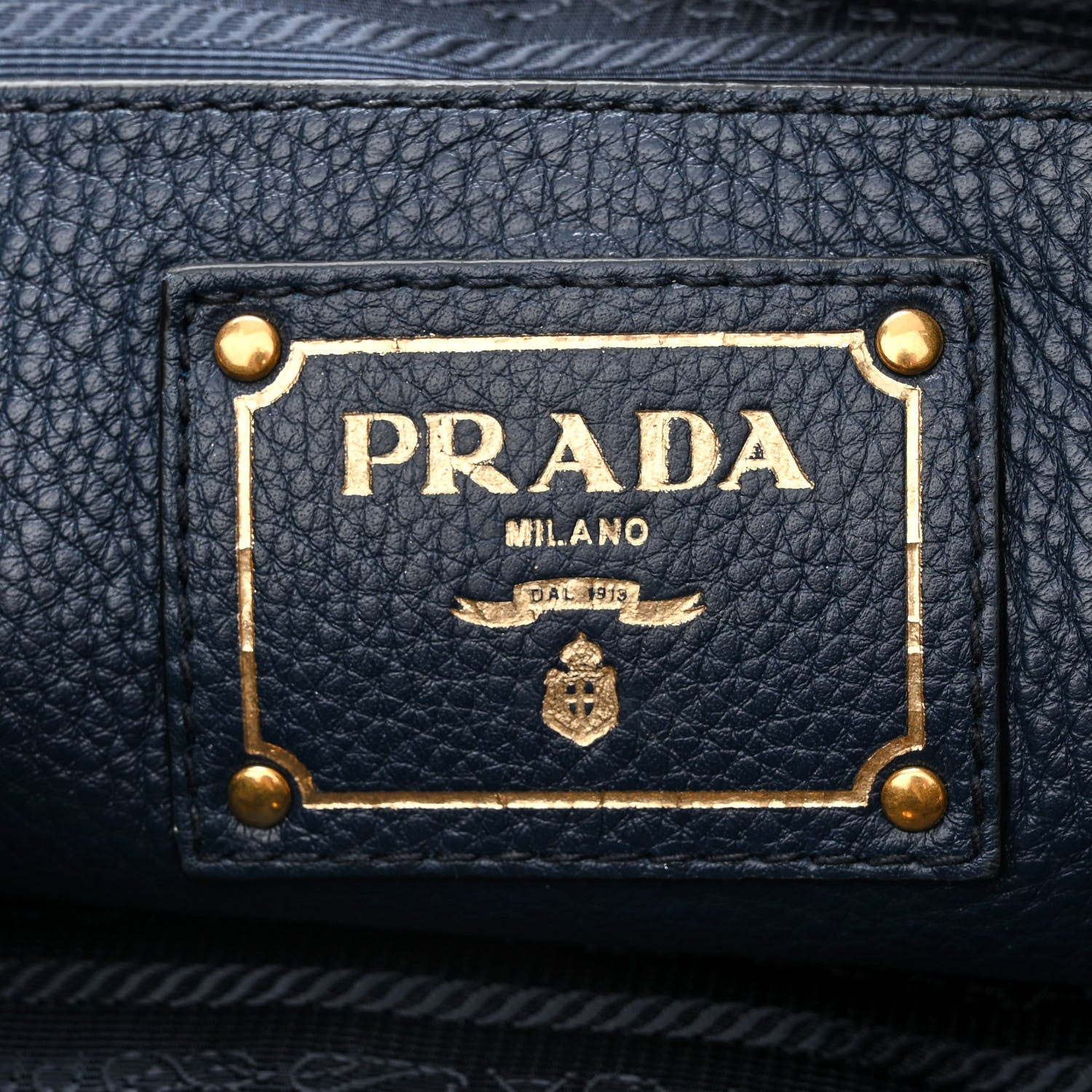 Prada Vitello Daino Shopping Tote Baltico 5 of 10