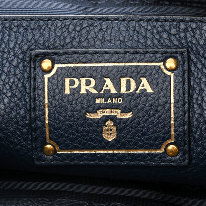 Prada Vitello Daino Shopping Tote Baltico 5 of 10