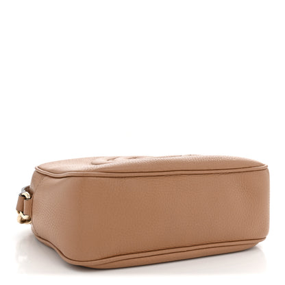 Gucci Pebbled Calfskin Small Soho Disco Bag Camelia 4 of 11