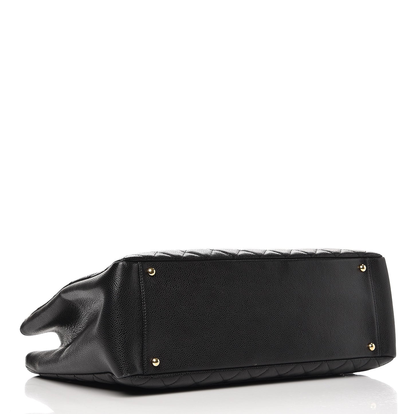 Caviar Quilted XL Grand Shopping Tote GST Black
