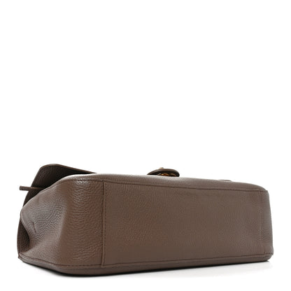 Chanel Grained Calfskin Small Souplissimo Maxi Flap Light Brown 4 of 11