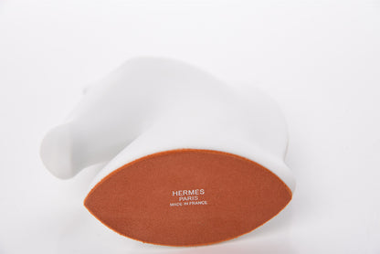 Hermes Porcelain Samarcande Paperweight Biscuit Orange 5 of 6