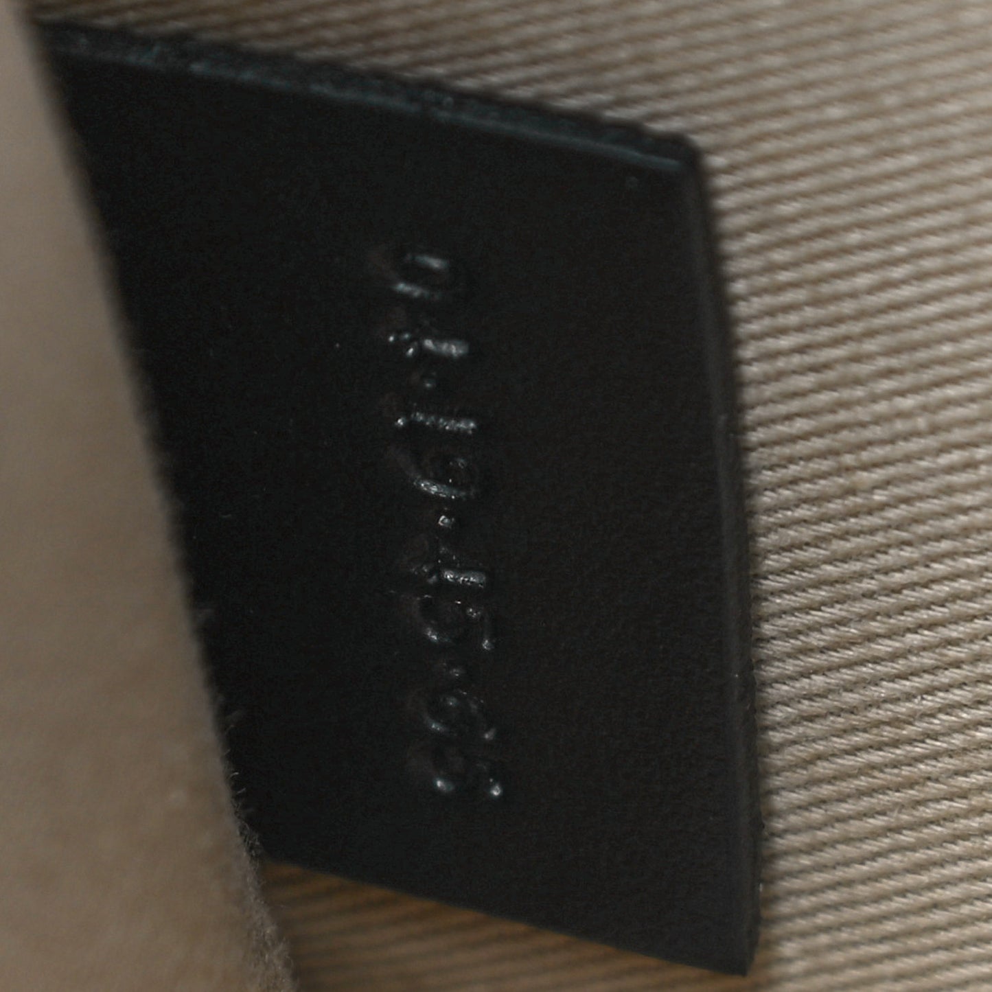 Calfskin Suede C Clutch With Chain Black