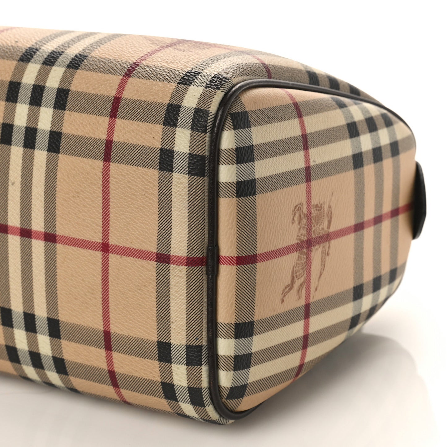 Haymarket Check Small Chester Bowling Bag Chocolate