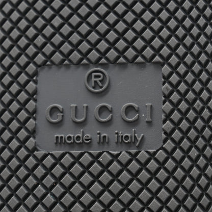 Gucci Calfskin Lame GG Monogram Web Womens Screener Sneakers 35 Blue Silver Dusty Milk Shine Purple 7 of 9