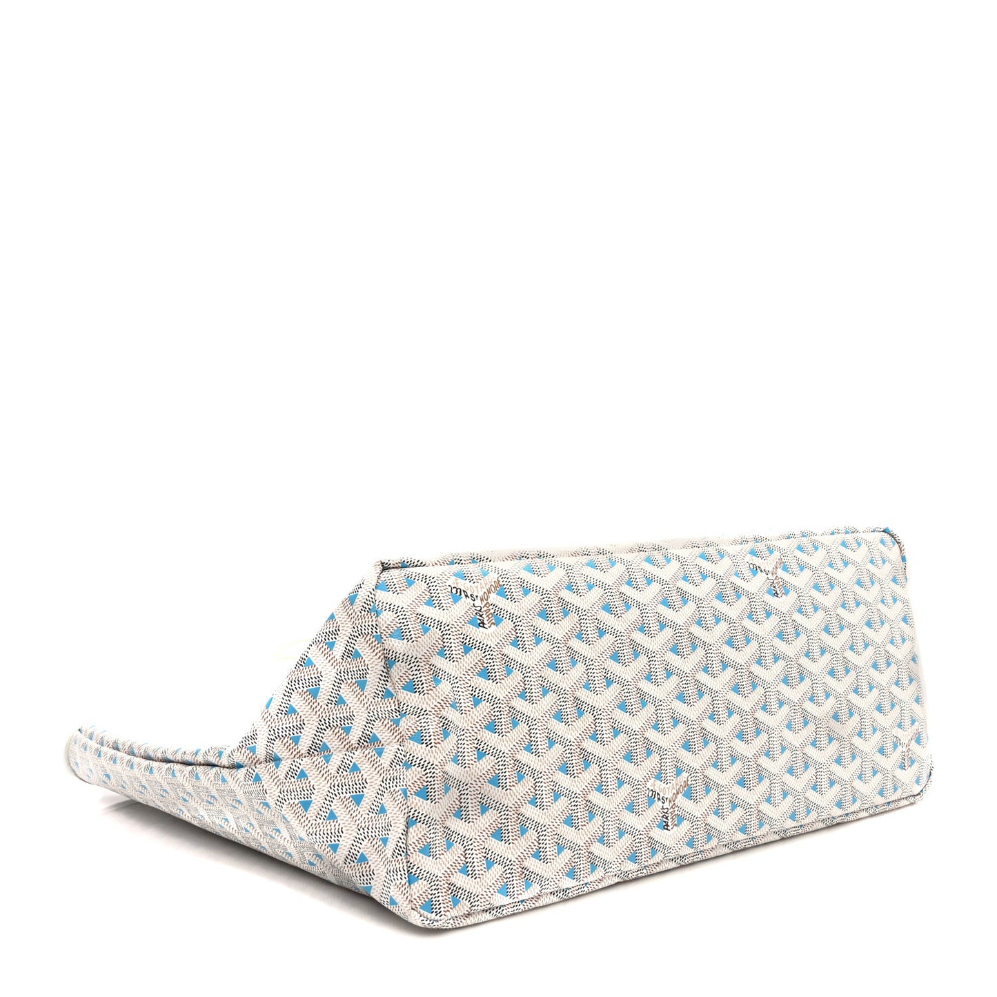 Goyardine Saint Louis Claire Voie PM  White Opaline