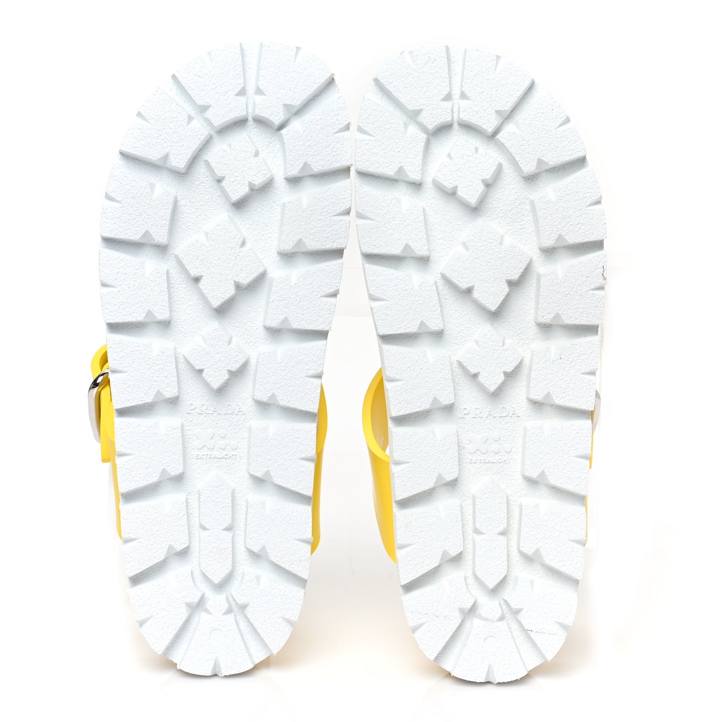 EVA Rubber Buckled Lug Sole 20mm Thong Sandals 39 Sole