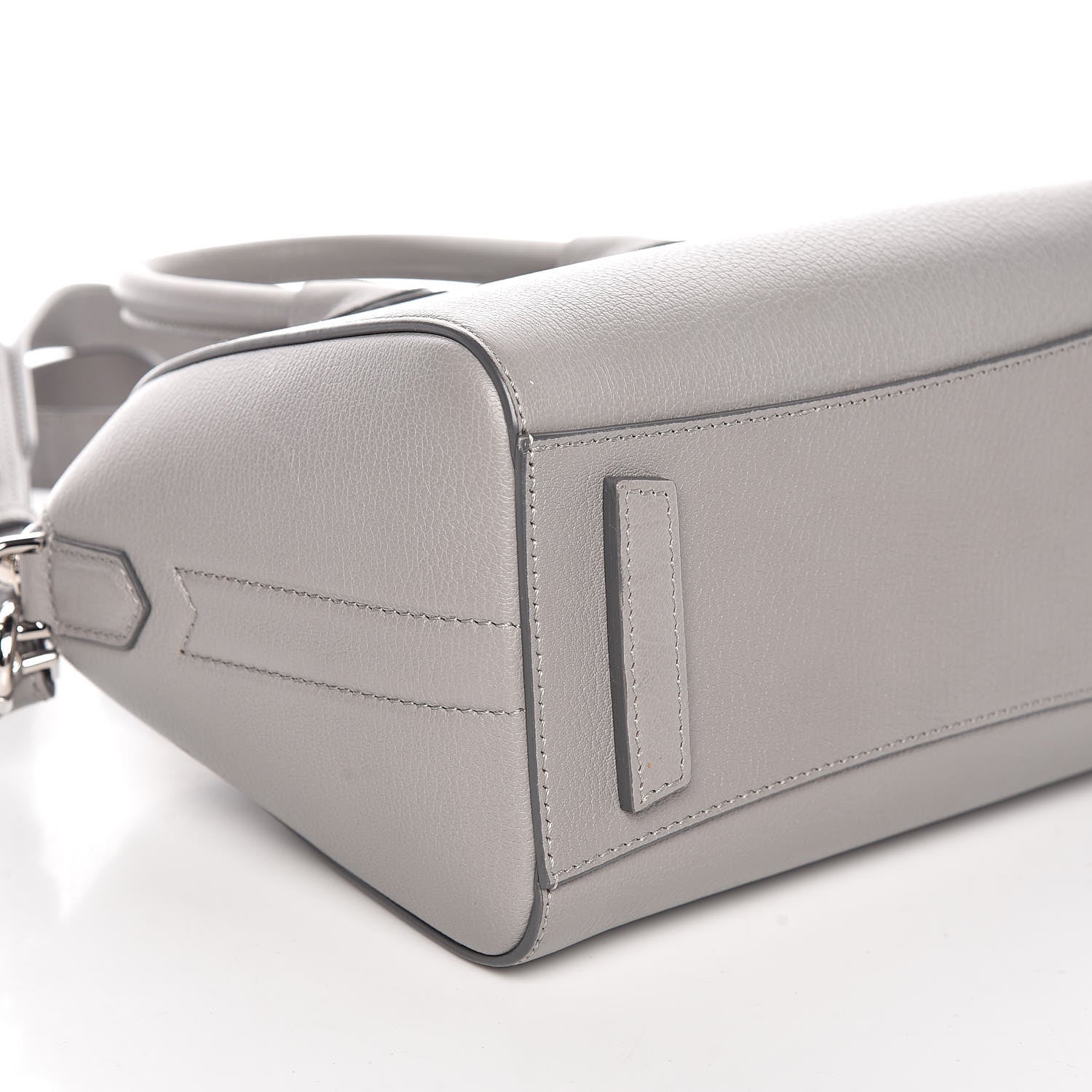 Givenchy Sugar Goatskin Mini Antigona Pearl Grey 5 of 9