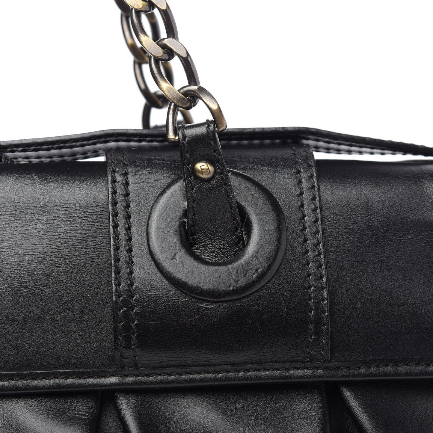 Cuoio Large B Bag Black