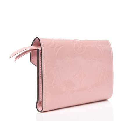 Louis Vuitton Vernis Victorine Wallet Rose Ballerine 3 of 8