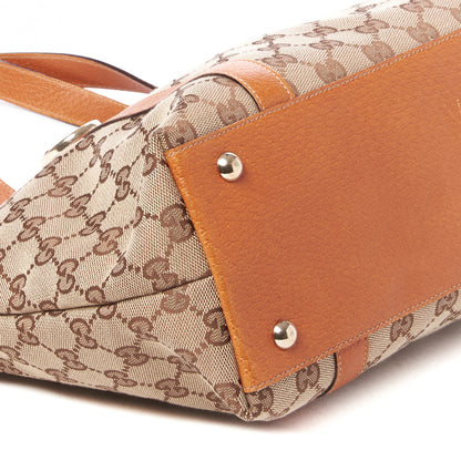 Gucci Monogram Medium Abbey Tote Tan 6 of 8