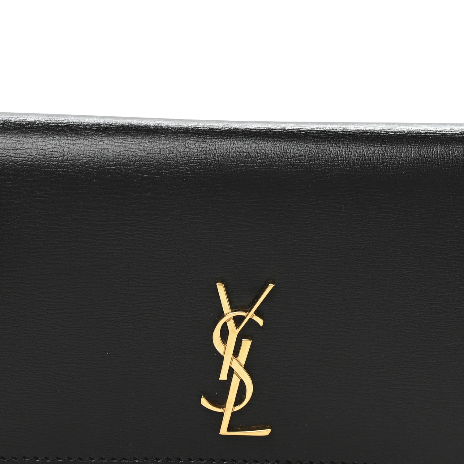 Saint Laurent Smooth Calfskin Monogram Phone Holder Crossbody Black 12 of 19