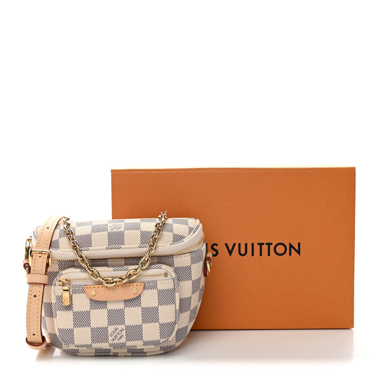 Louis Vuitton Damier Azur Mini Bumbag 1881321 – FASHIONPHILE