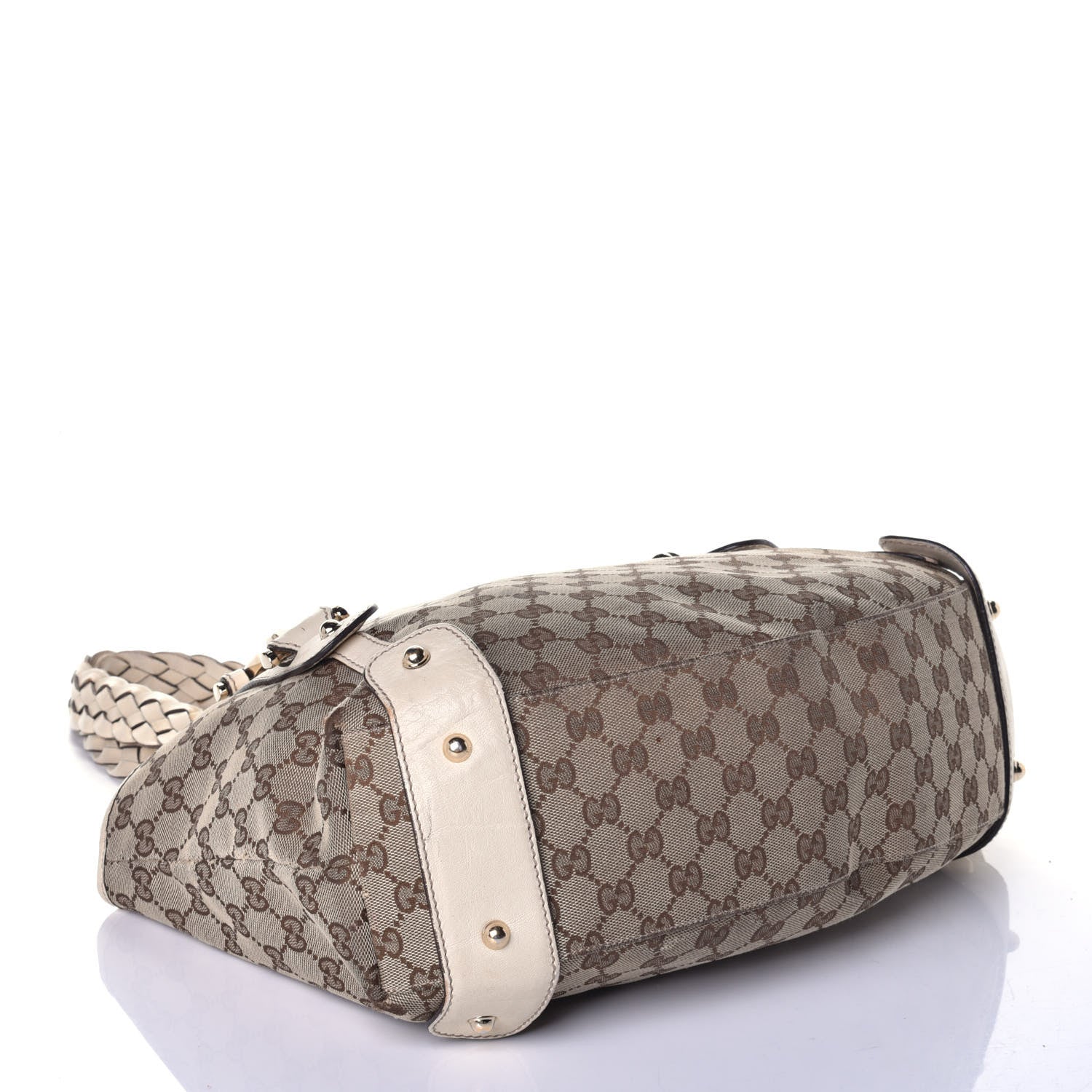 Gucci Monogram Small Pelham Shoulder Bag Off White 4 of 10