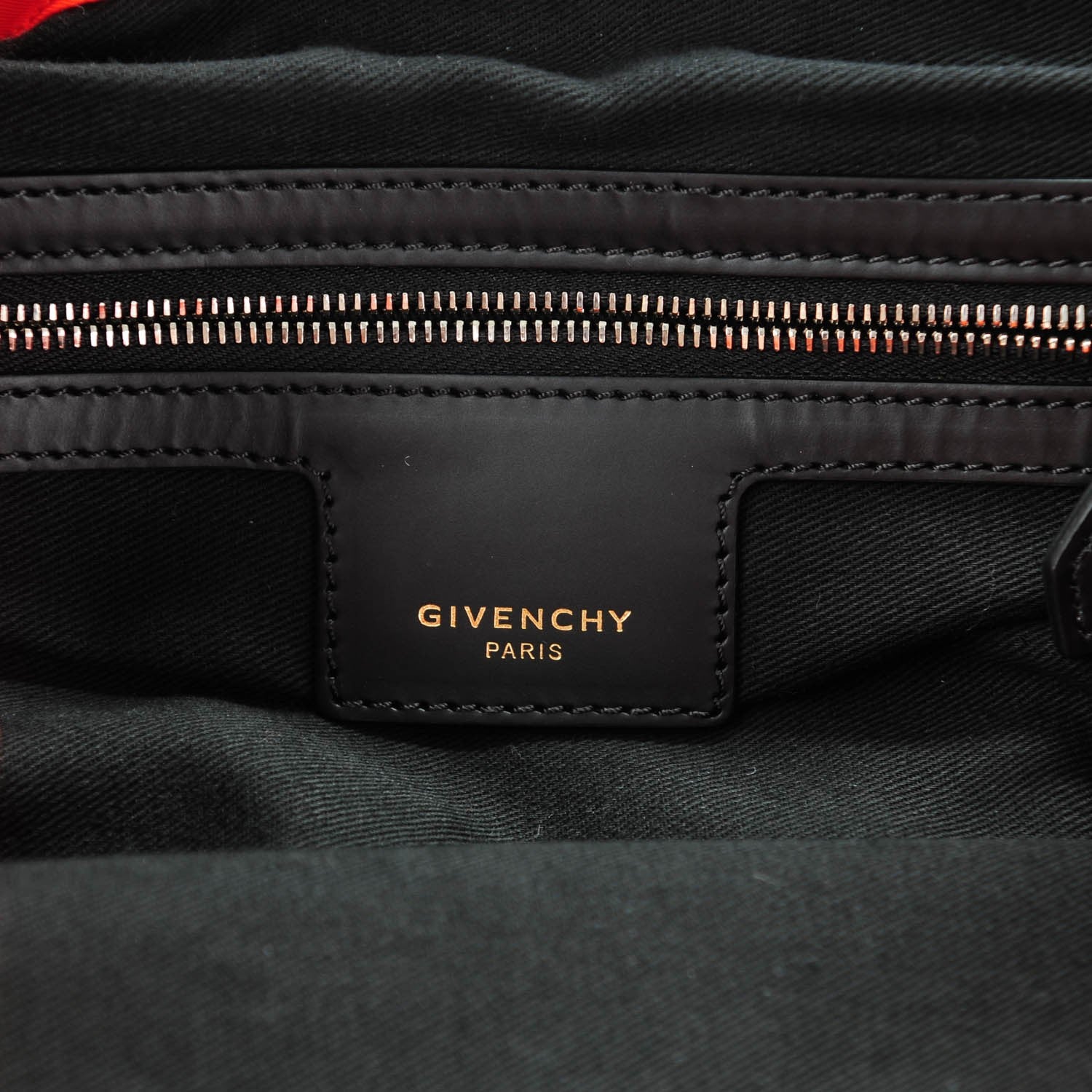 Givenchy Nylon Calfskin Rider Backpack Orange 6 of 8