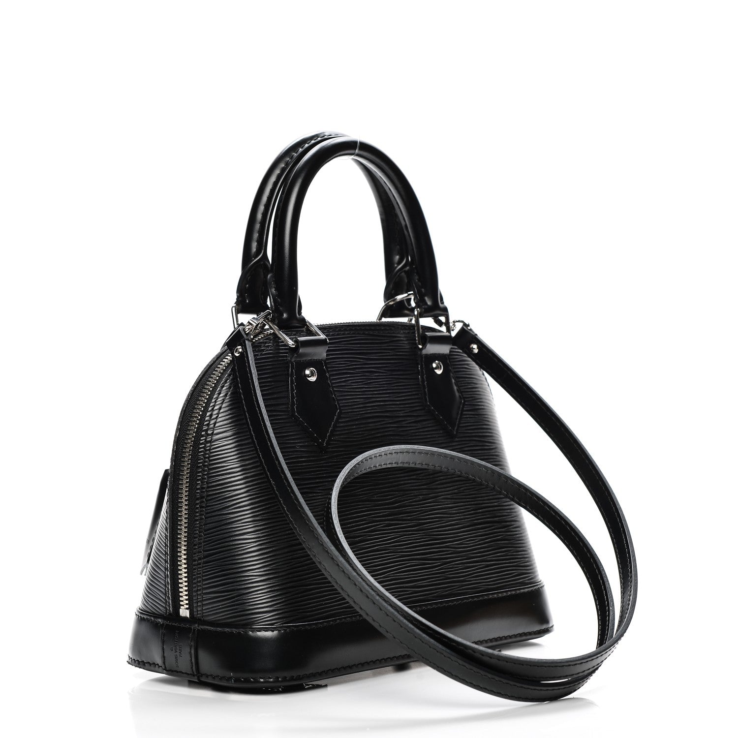 Louis Vuitton Epi Alma BB Black 3 of 7
