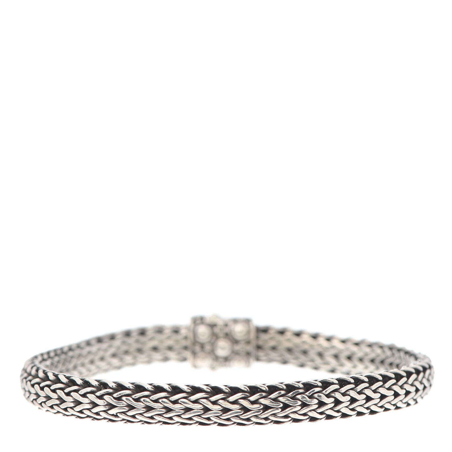 Sterling Silver 18K Yellow Gold 9mm Jaisalmer Dot Chain Bracelet