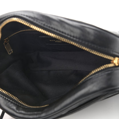 Saint Laurent Lambskin Quilted Victoire Camera Bag Black 7 of 11
