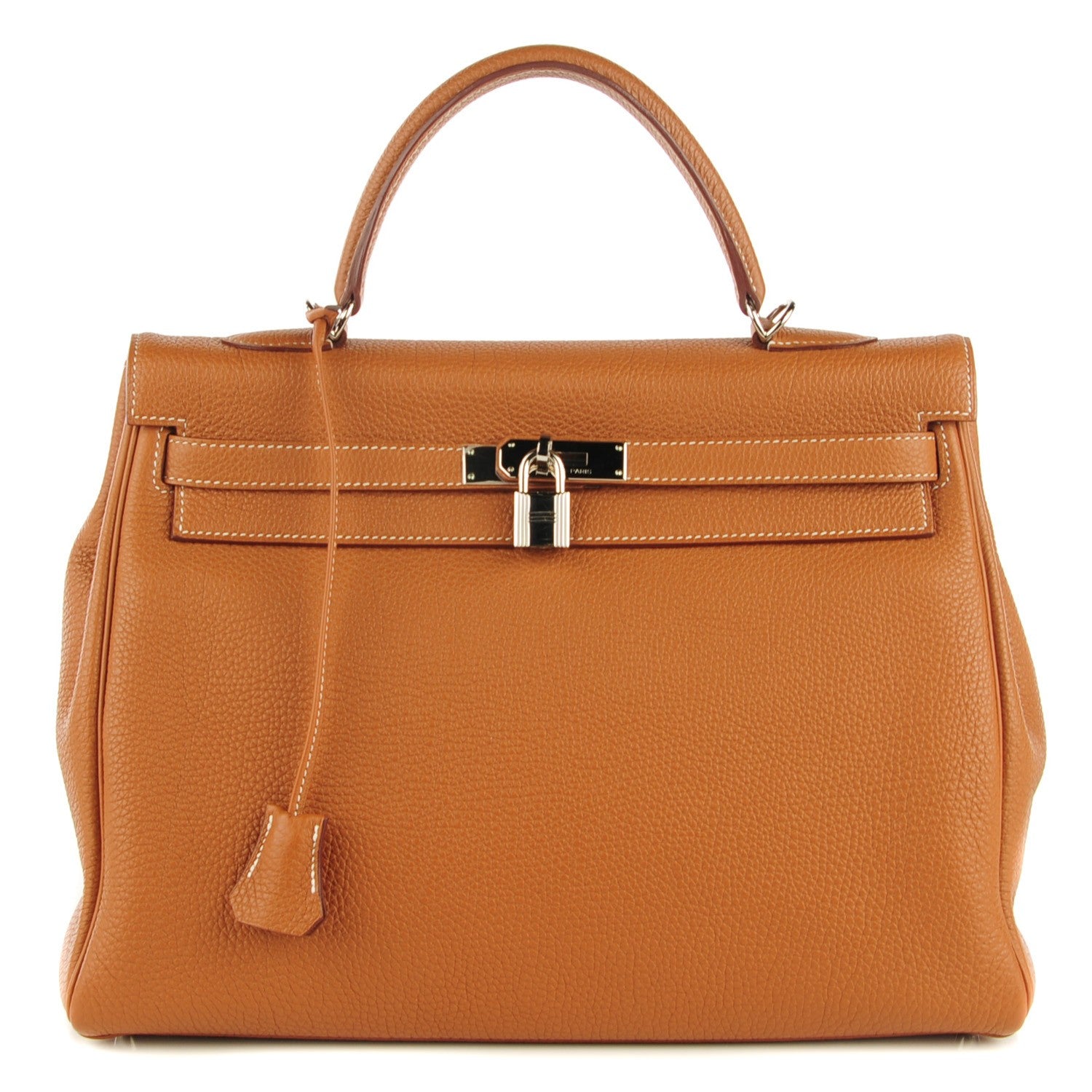 Hermes Togo Kelly Retourne 35 Gold 1 of 19