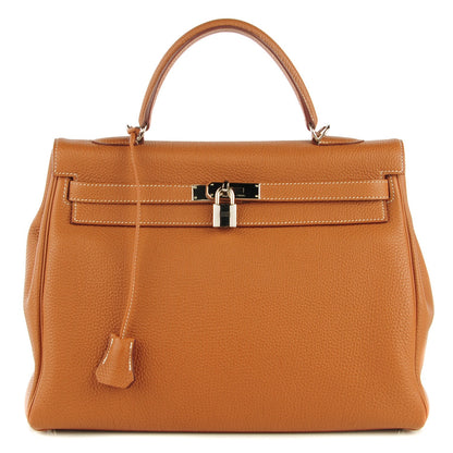 Hermes Togo Kelly Retourne 35 Gold 1 of 19