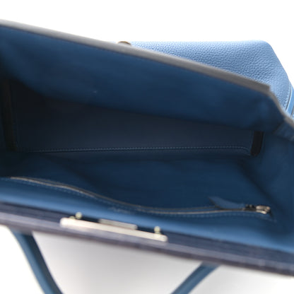 Hermes Togo Matte Alligator Touch 24/24 29 Deep Bleu Bleu Marine 5 of 10