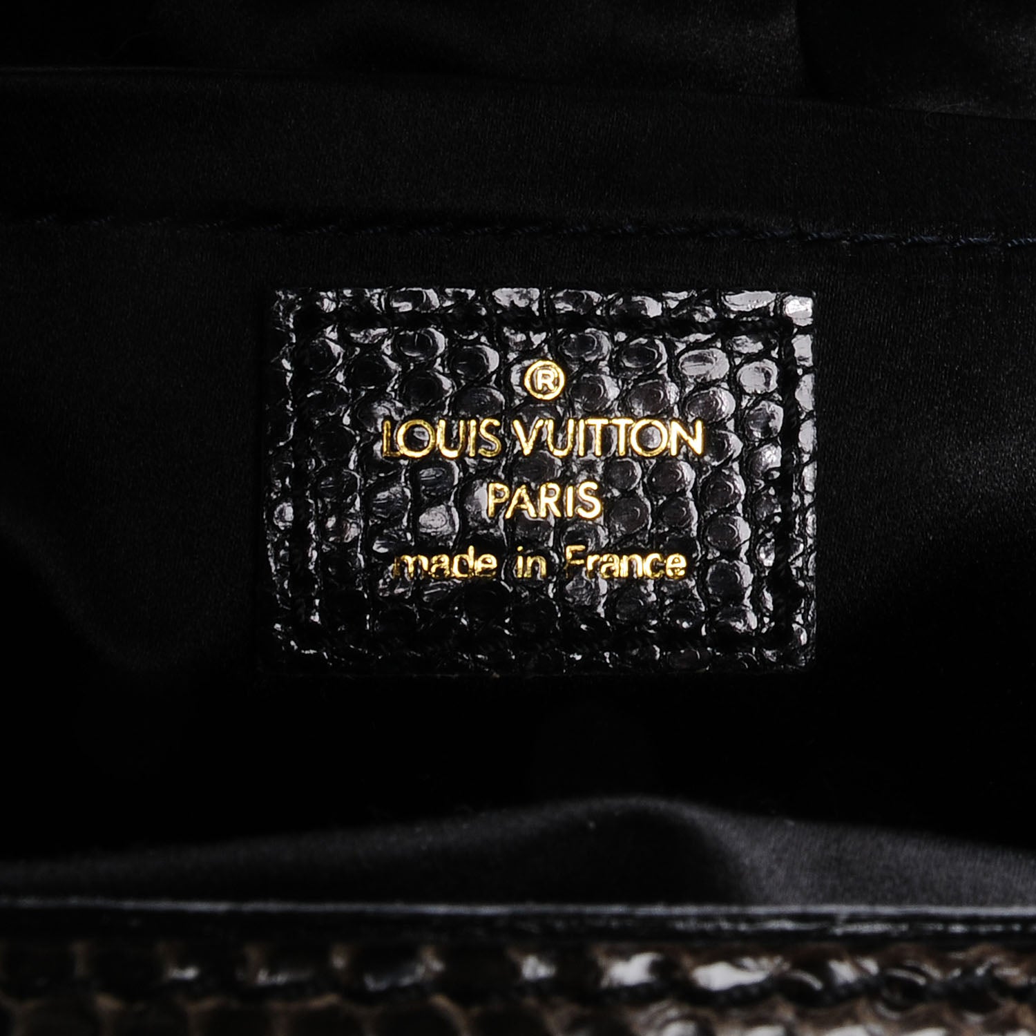 Louis Vuitton Monogram Denim Chinchilla Demi Lune 6 of 7