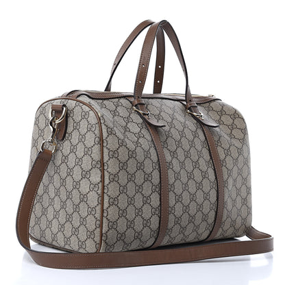 Gucci GG Supreme Monogram Margaux Calfskin Medium Nice Boston Beige Ebony Acero 3 of 13