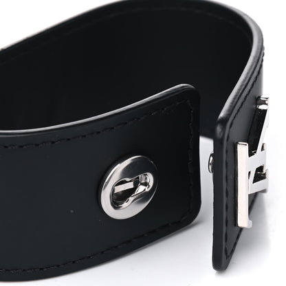 Louis Vuitton Calfskin Bracelet Black 5 of 7