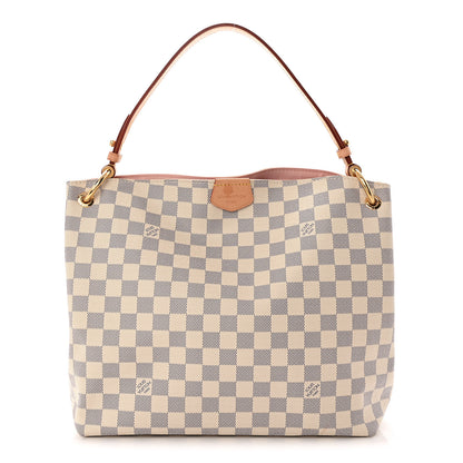 Louis Vuitton Damier Azur Graceful PM Rose Ballerine 1 of 10