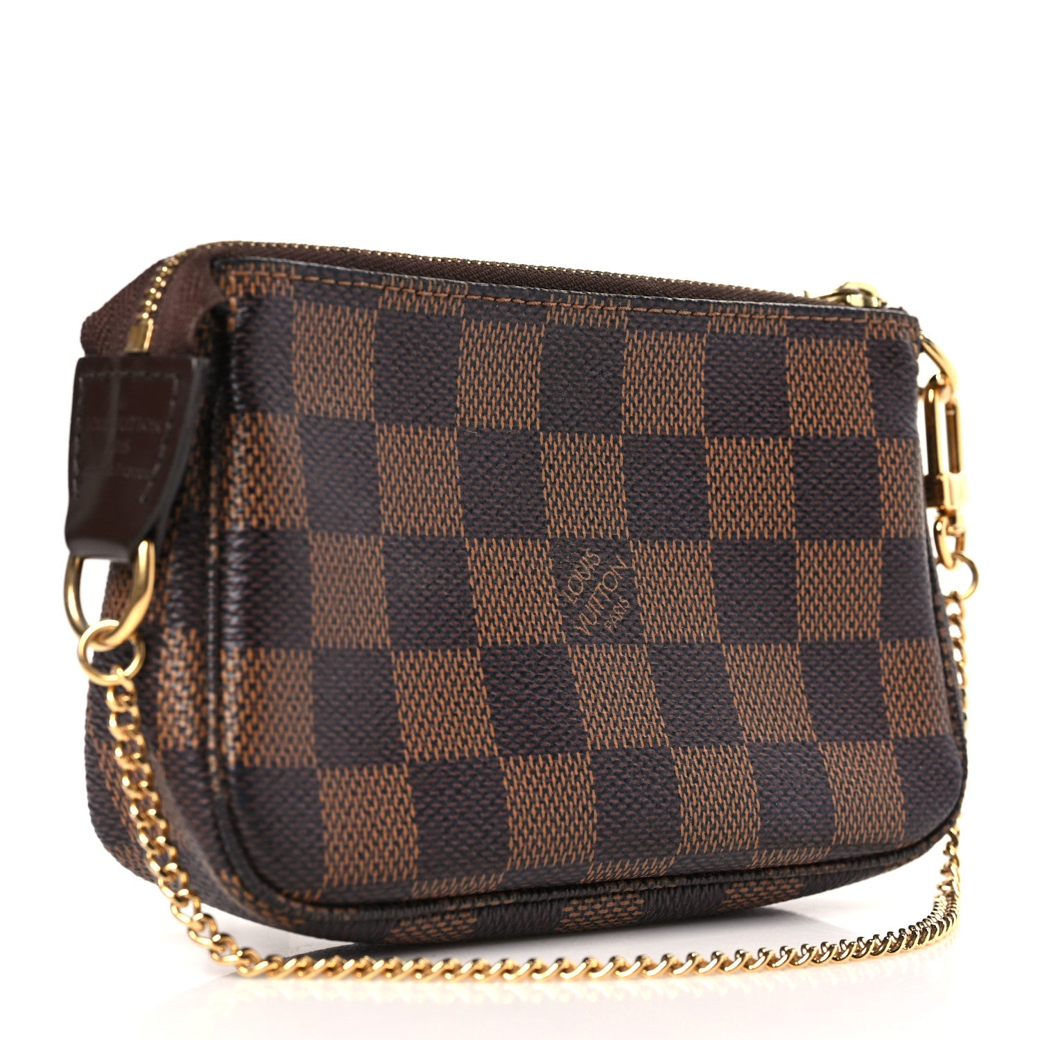 Louis Vuitton Damier Ebene Mini Pochette Accessories 3 of 8
