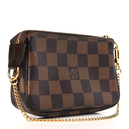 Louis Vuitton Damier Ebene Mini Pochette Accessories 3 of 8