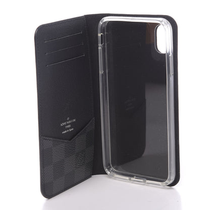 Louis Vuitton Damier Graphite iPhone X Folio Case 5 of 7
