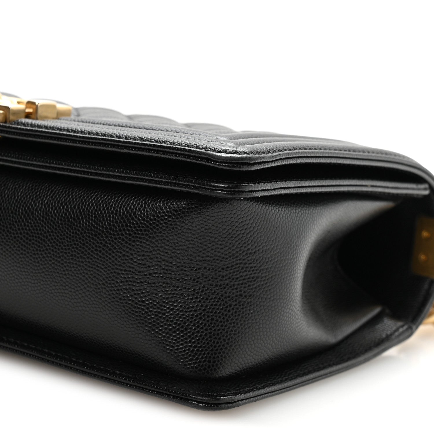 Chanel Caviar Quilted Medium Boy Flap Black 10 of 11