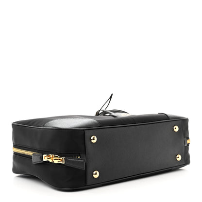Prada Re-Nylon Saffiano Large Re-Edition 1978 Two Handle Bag Black 4 of 9